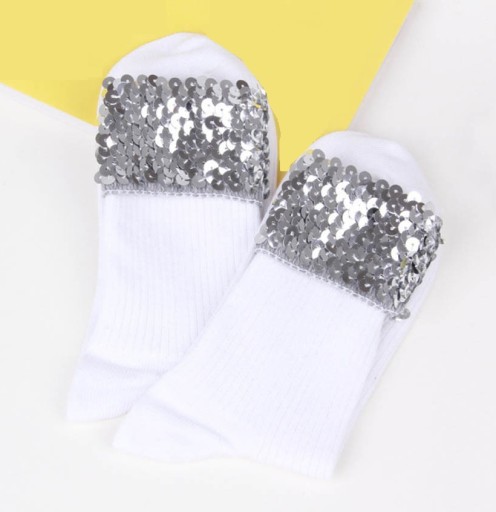 Calcetines de mujer con lentejuelas