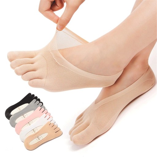 Calcetines de mujer con puntera