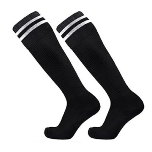 Calcetines deportivos de fútbol para hombre, largos por debajo de la rodilla, de algodón, transpirables, de secado rápido, elásticos.
