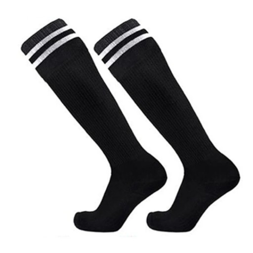 Calcetines deportivos de fútbol para niños EUR 26-33 hasta la rodilla de algodón para niños transpirables de secado rápido