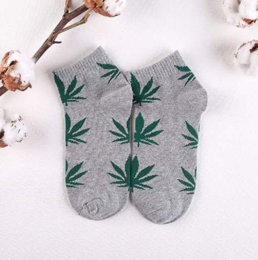Calcetines tobilleros de hombre - cáñamo