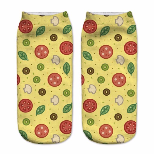 Calcetines tobilleros de mujer con motivos