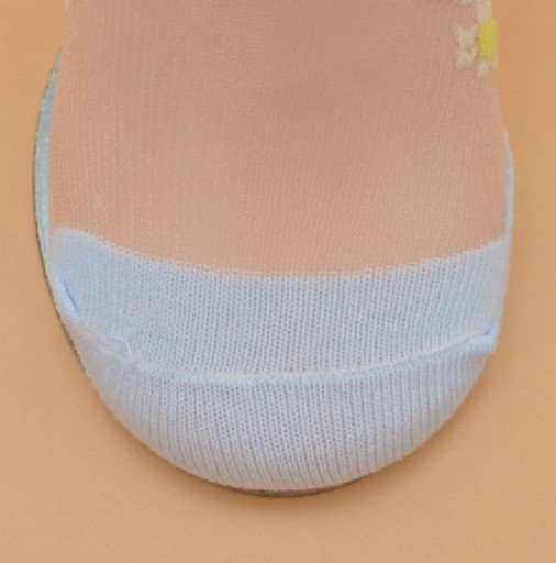 Calcetines transparentes con lazos para niñas - 4 pares