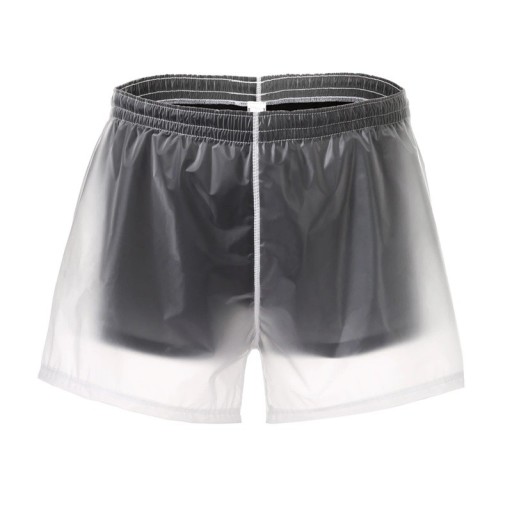 Calções de banho para homem com cordão Dobrados Camada superior transparente Poliéster Rápido a secar Calções de banho de verão