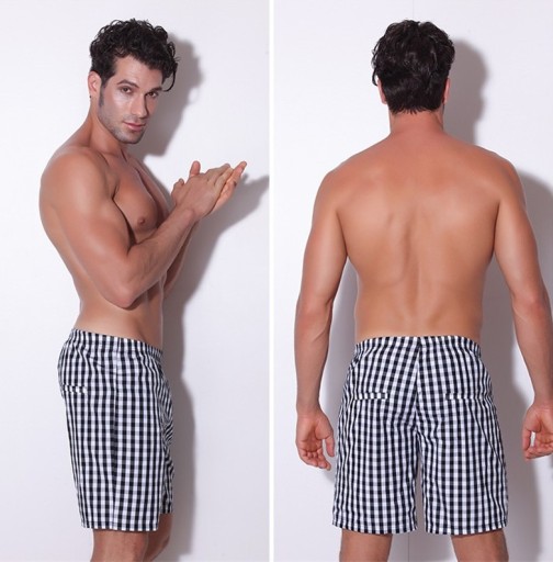 Calções de Xadrez para Homem A2481