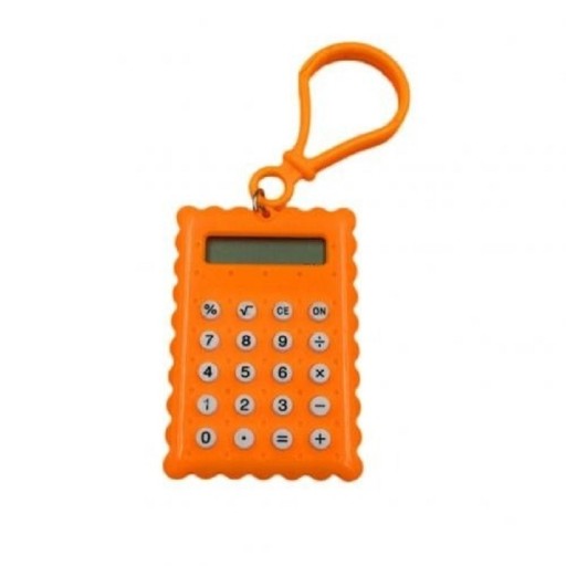 Calculatrice de poche avec attache
