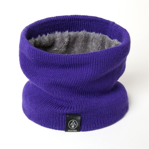 Calentador de cuello de invierno con pelo A1