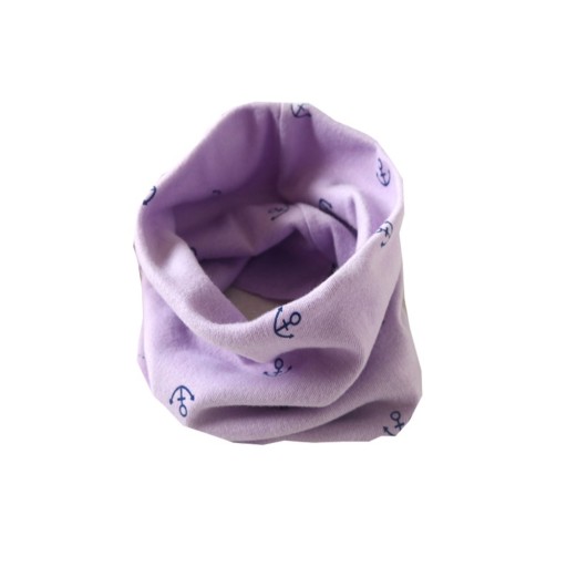 Calentador de cuello de invierno para niños con anclas J880