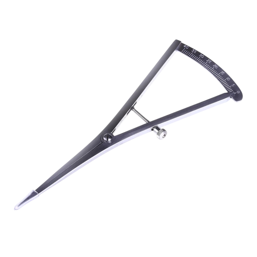 Calibrador dental quirúrgico recto 17,5 cm 0–40 grados Acero inoxidable Escala doble Soporte endodóntico