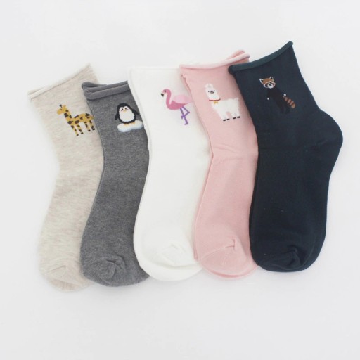 Calze da donna con animali