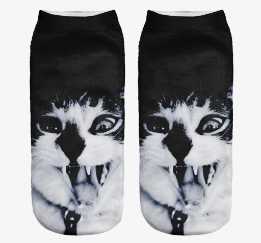 Calze da donna con gatti