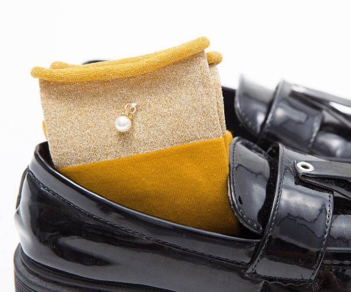 Calze da donna con perla