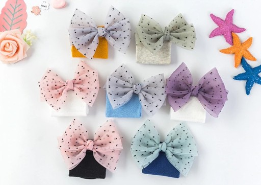 Calze da ragazza con fiocco A779