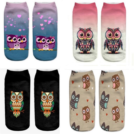 Calze per bambini con gufi