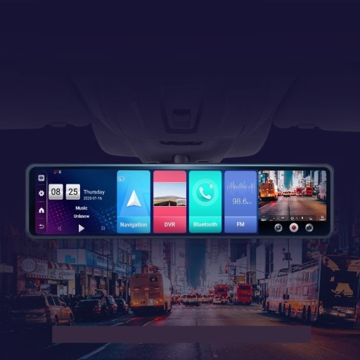 Câmara de registo no espelho retrovisor A1404