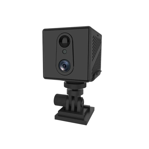 Cámara de seguridad 4G 5MP 150° gran angular 2 mm visión nocturna infrarroja plástico negro para monitoreo exterior e interior