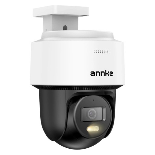 Cameră IP rotativă cu urmărire automată, detecție AI a persoanelor și sunet bidirecțional, 4K, PoE, lumină duală, alb-negru, pentru supravegherea exterioară