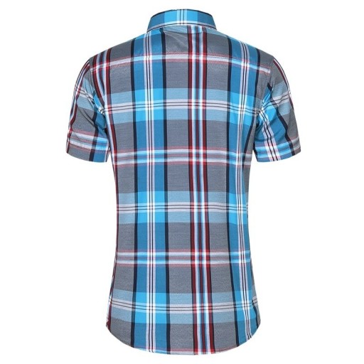 Camicia a quadri da uomo F561