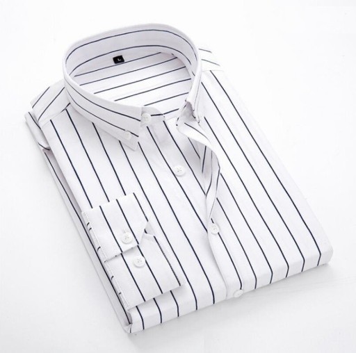 Camicia a righe da uomo F667