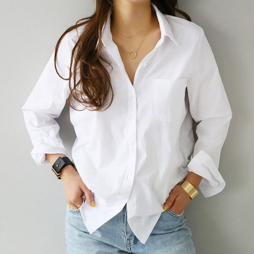 Camicia bianca da donna Doria