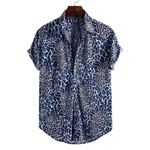 Camicia da uomo a maniche corte F419