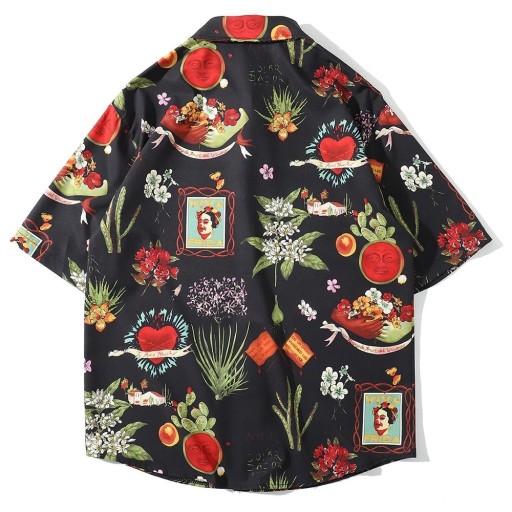 Camicia da uomo a maniche corte F656