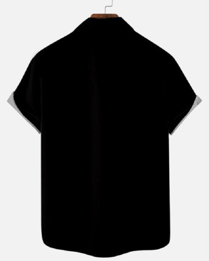 Camicia da uomo a maniche corte F846