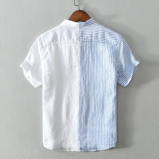 Camicia da uomo con maniche corte F778