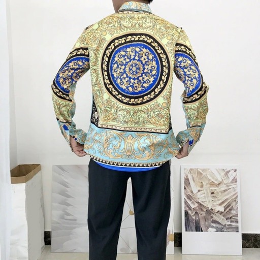 Camicia da uomo con motivo F769