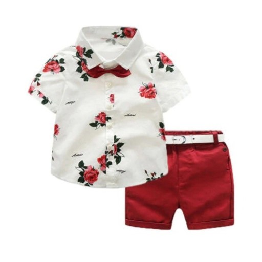 Camicia e pantaloni corti da bambino B1341