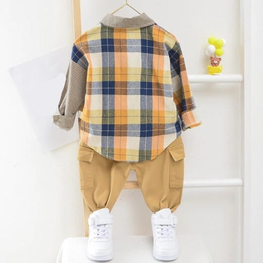 Camicia e pantaloni da ragazzo L1618