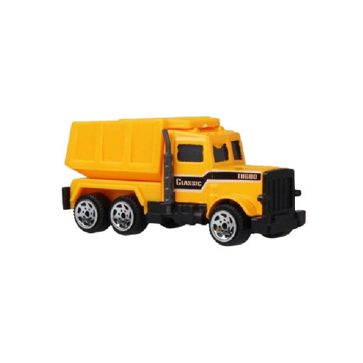 Camión de juguete para construcción de coches con carrocería