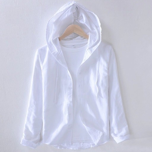 Camisa con capucha para hombre F485