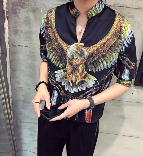 Camisa de hombre con águila