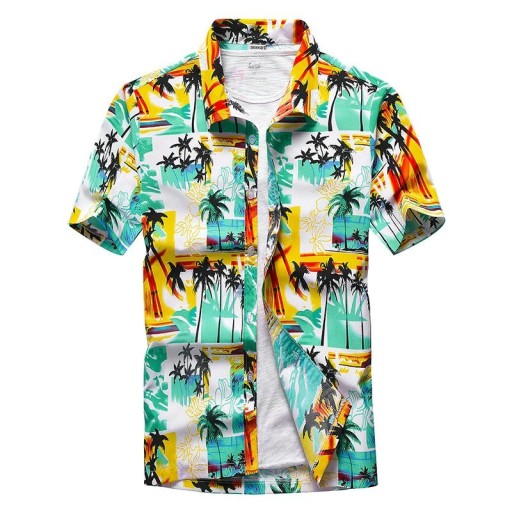Camisa de hombre con estampado F427