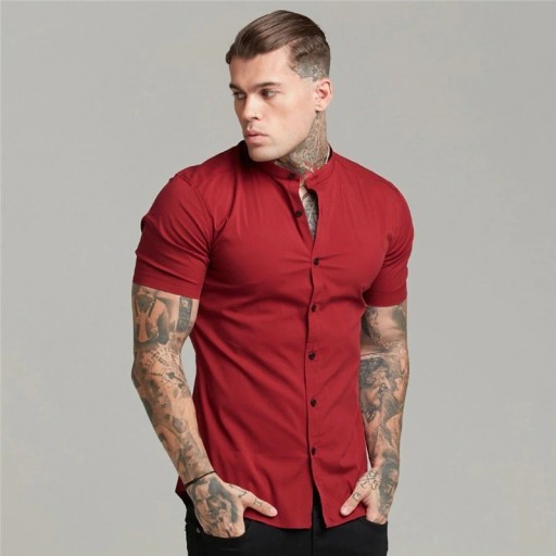 Camisa de manga corta para hombre F467
