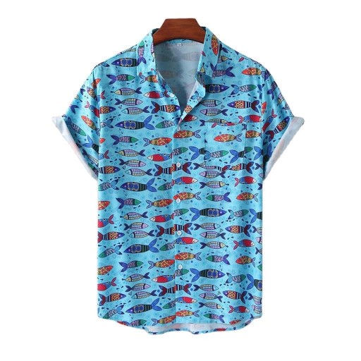 Camisa de manga corta para hombre F655