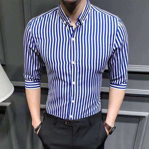 Camisa de rayas para hombre F595