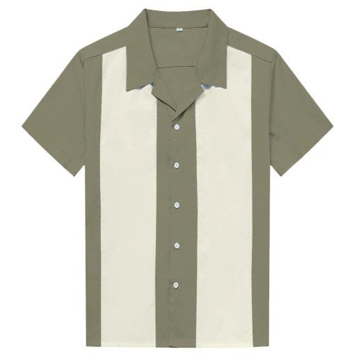 Camisa de rayas para hombre F776