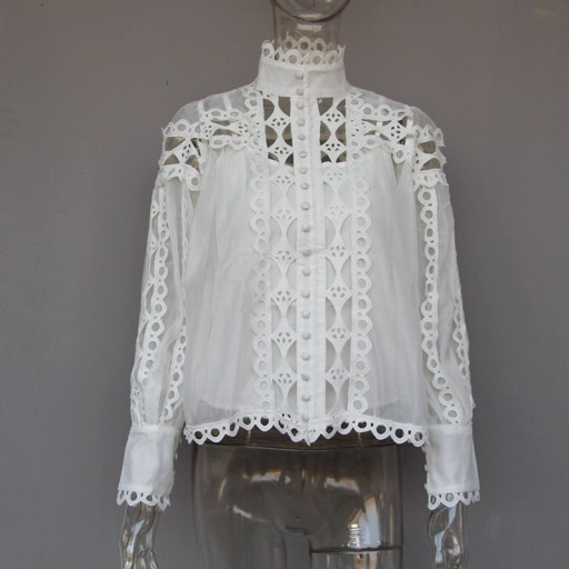 Camisa perforada mujer Natasha