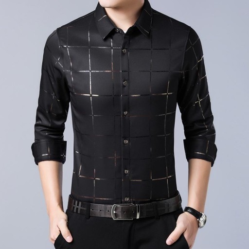 Camisa xadrez masculina F423