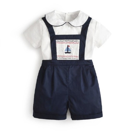 Camisa y pantalón corto niño L1663
