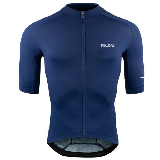Camiseta de ciclismo para hombre con manga corta y cremallera, corte cómodo y transpirable, para ciclismo, deporte y actividades de ocio