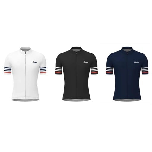 Camiseta de ciclismo para hombre con manga corta y cremallera para ciclismo, deporte y actividades de ocio