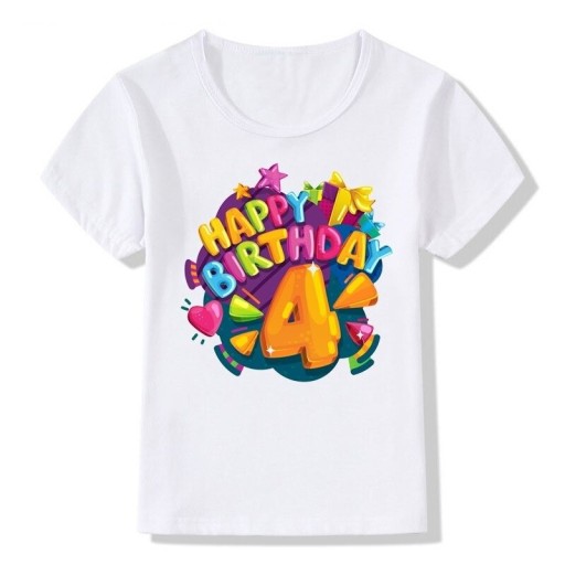 Camiseta de cumpleaños infantil B1576