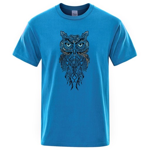 Camiseta de hombre con búho T2164