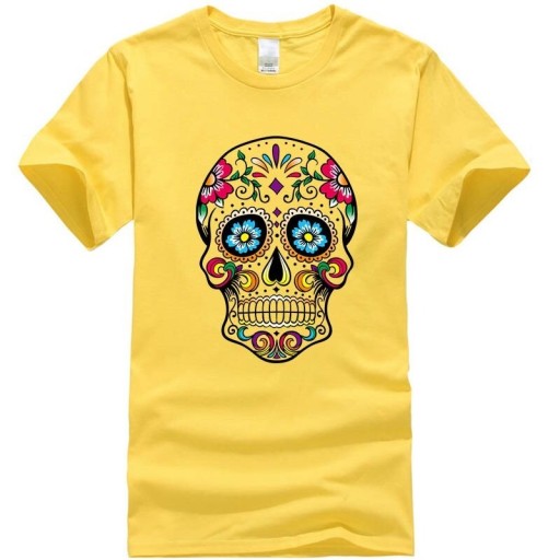 Camiseta de hombre con calavera T2056