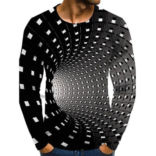 Camiseta de manga larga para hombre T2109