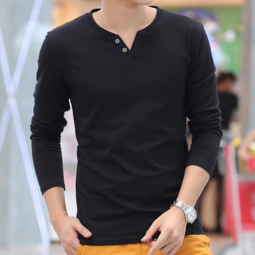 Camiseta de manga larga para hombre T2196