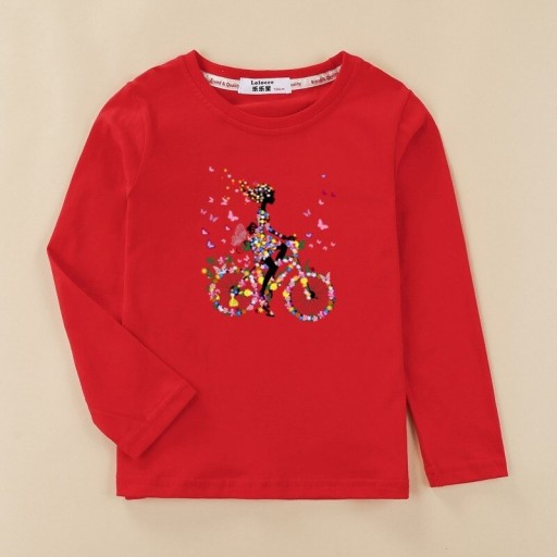 Camiseta de manga larga para niña T2507